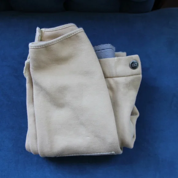 Equestrian Tan Riding Pant Elite Pant - Picture 3 of 10